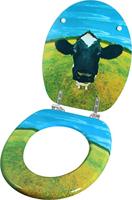 Cornat Wc-Bril Mdf-Gelakt Koe Bl - KSD529 - thumbnail