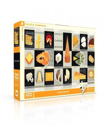 New York Puzzle Company Kaasplank - 1000 stukjes New York Puzzle Company Kaasplank - 1000 stukjes