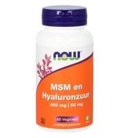 NOW MSM en Hyaluronzuur Capsules - thumbnail