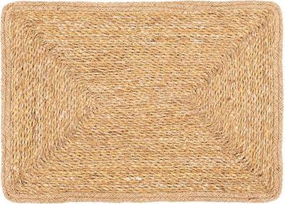 Tiseco Home Studio Placemat JUTTA -100% jute zeegras Beschermt de tafel, elegant ontwerp Rechthoek 33x45 cm