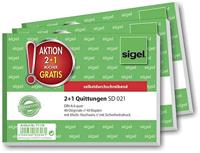 Sigel T1178 Kwitanties DIN A6 liggend Aantal paginas: 40 3 stuk(s) - thumbnail