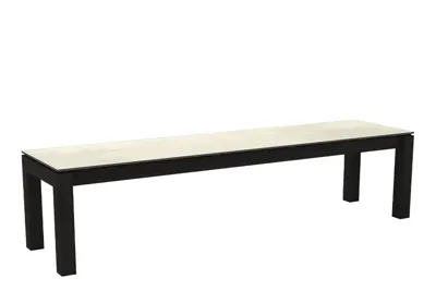 Passion Grills | Buitenkeuken Onderdeel | Flying Tuinbank | 180 x 45 cm | Portland Bianco