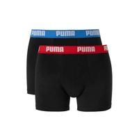 Puma heren boxershorts 2-pack basic Red/Blue S - thumbnail