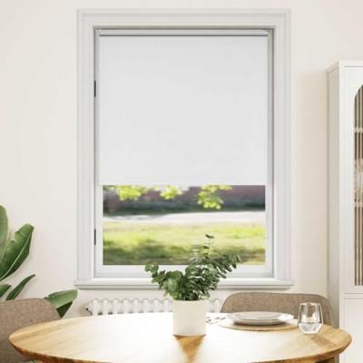 VidaXL Rolgordijn verduisterend 104,4 x 175 cm stofbreedte 100 cm wit