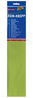 Folia crêpepapier, ft 250 x 50 cm, 32 gram, lichtgroen