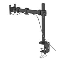 Neomounts FPMA-D960 Monitor-tafelbeugel 1-voudig 25,4 cm (10) - 76,2 cm (30) Zwart Kantelbaar, Zwenkbaar, Roteerbaar - thumbnail