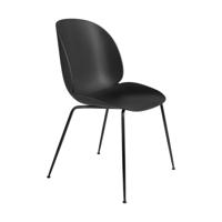 Gubi Beetle eetkamerstoel zwart staal Black - thumbnail