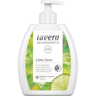 Lavera Handzeep/savon liquide lime care bio 250 Milliliter