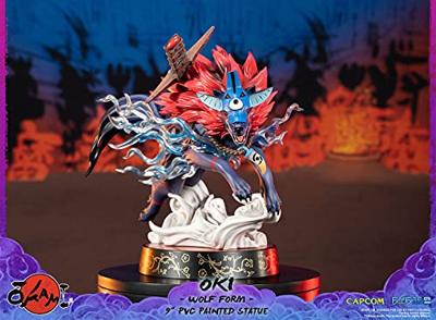 Okami: Oki Wolf Form PVC Statue Okami: Oki Wolf Form PVC Statue