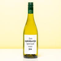 Wijnfles Een Opkikkertje Speciaal Voor Jou - Wit (Sauvignon Blanc) - thumbnail