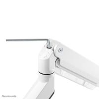 Neomounts NM-D775WHITEPLUS Monitor-tafelbeugel 1-voudig 25,4 cm (10) - 124,5 cm (49) Wit Zwenkbaar, Roteerbaar, Kantelbaar - thumbnail