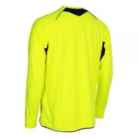 Stanno 429003 Bergamo Referee Shirt l.m. - Neon Yellow-Black - S - thumbnail