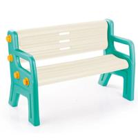 Dolu Bank 109.5x50x67 cm Groen/Wit/Geel - thumbnail