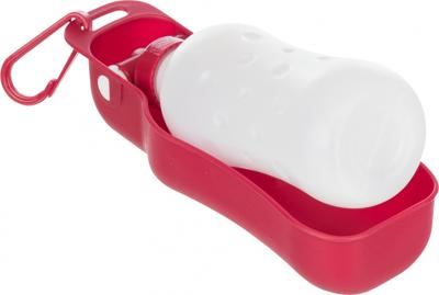 TRIXIE FLES MET WATERBAK KUNSTSTOF ASSORTI 250 ML 6 ST - thumbnail