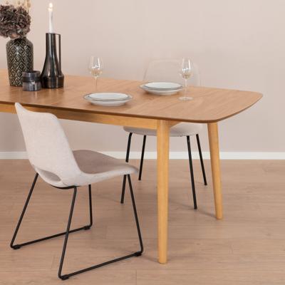 Sohome Uitschuifbare Eettafel 'Montreux' Eiken, 180-219 x 90cm Sohome Uitschuifbare Eettafel 'Montreux' Eiken, 180-219 x 90cm