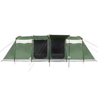 Tunneltent 10-persoons waterdicht groen - thumbnail