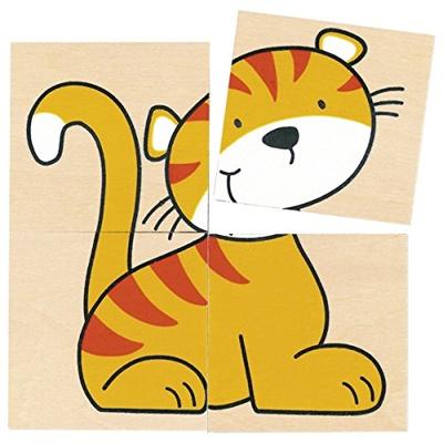 Goki karemo puzzel dieren, 20dlg.