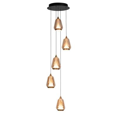 Highlight Design hanglampTromba 5-lichts rond - H5536.01