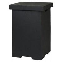 Happy Cocooning: Bijzettafel voor gasfles LPG tank - Zwart - thumbnail