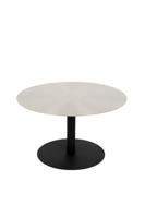 Zuiver Ronde Salontafel 'Snow' Staal, 60cm, kleur Zilver - thumbnail