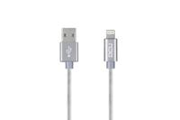 USB-oplaadkabel Lightning iPhone DCU 34101205 Zilverkleurig 1 m - thumbnail