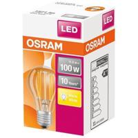 OSRAM HOMELIGHTING 4058075124707 LED-lamp Energielabel D (A - G) E27 Peer 11 W = 100 W Warmwit (Ø x h) 60 mm x 105 mm Niet dimbaar 1 stuk(s) - thumbnail
