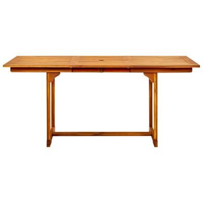 Tuintafel (150-200)x100x75 cm massief acaciahout Tuintafel (150-200)x100x75 cm massief acaciahout