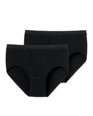 Schiesser Sportslip original 2-Pack met gulp blauw