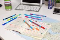 10x Schneider Slider Edge M balpen blauw - thumbnail