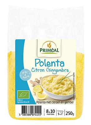 Primeal Polenta citroen gember bio 250 Gram