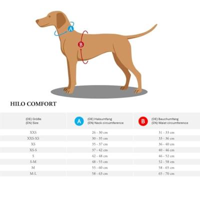 Hondentuigje Hunter Comfort Roze M/L 58-63 cm