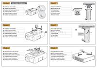 Neomounts BEAMER-C80WHITE Beamer-plafondbeugel Kantelbaar, Draaibaar Afstand vloer-plafond (max.): 15 cm Wit - thumbnail