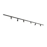 Taros Railverlichting Pakket - Recht - 2x 1,5 m rail - 6 railspots - Excl. Lichtbron - IP20 - Modulair - 230V - thumbnail