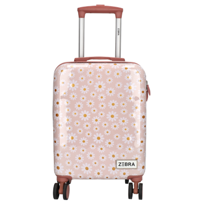 Zebra Trends Avonturier Kinderkoffer Meisjes-Soft Pink