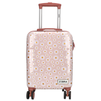 Zebra Trends Avonturier Kinderkoffer Meisjes-Soft Pink - thumbnail