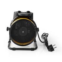 Nedis HTIF20FYW Industriële Keramische Ventilatorkachel Thermostaat 3 Standen 2000 W Geel - thumbnail