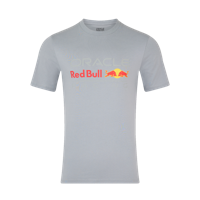 Red Bull Racing T-shirt - M - Large Front Logo T-shirt - Grijs - Max Verstappen - thumbnail