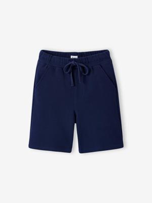 Bermuda jongens katoen marineblauw