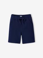 Bermuda jongens katoen marineblauw - thumbnail