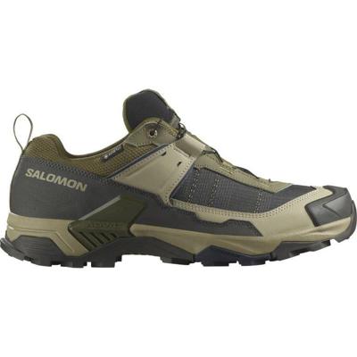 Salomon X Ultra 5 Gore-Tex Lage Wandelschoen Heren Martini Olive/Gray Green/Blue Nights 11,5