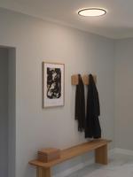 Nordlux LED Plafonniere Oja 42 zwart 24W 3000K/ 4000K 42cm - 4802331 - thumbnail