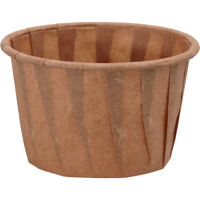 Cup | portiecup | papier | 35ml | 1.25oz | 31mm | bruin | 5000 stuks - thumbnail