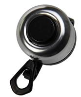 Simson fietsbel compact zilver op kaart - thumbnail