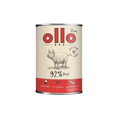 OLLO Pure Pork - natvoer voor honden - 850g