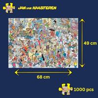 Jumbo Jan van haasteren legpuzzel the hairdressers, 1000st. - thumbnail
