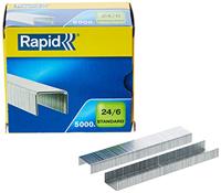 Rapid Nietjes 24/6, gegalvaniseerd, doos van 5.000 nietjes - thumbnail