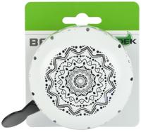 Widek ding dong bel groot mandala zebra black op kaart - thumbnail