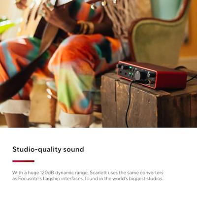 Focusrite Scarlett 2i2 USB-C 4th Gen - audio-interface