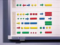 Magneet legamaster symbolen 10 mm zwart ass - thumbnail