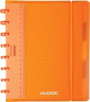 Schrift adoc a5 ruit 4x8mm 144pag 90gr 5 tabbladen | 10 stuks - thumbnail